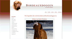 Desktop Screenshot of bordeauxdoggen.eu